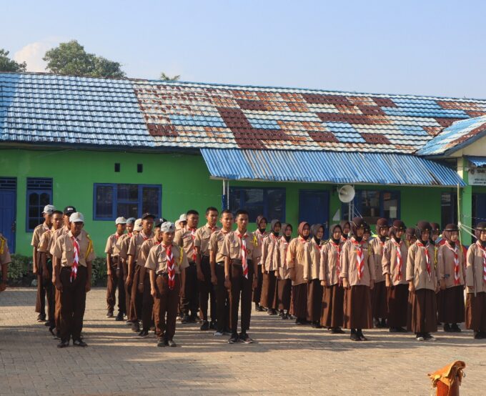 Penerimaan Anggota Baru dan Pelantikan Ambalan (PRAMUKA) SMKN 3 Marabahan