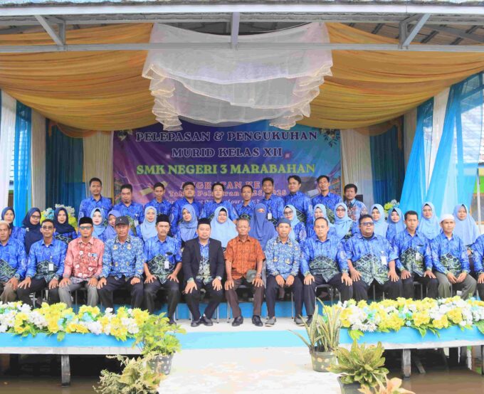 Perpisahan dan Pengukuhan Siswa/Siswi SMKN 3 Marabahan 2025/2026